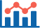 Bar graph icon