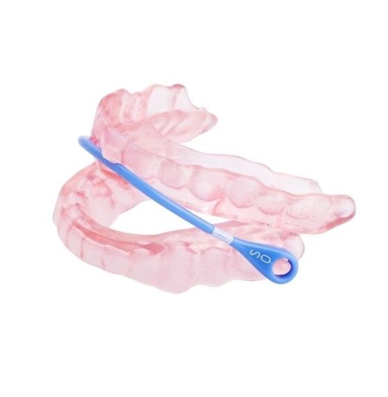 Light pink oral appliance